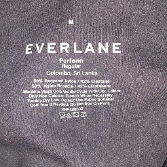 EUC WOMEN’S MEDIUM REGULAR EVERLANE EXTRA HIGH-WAISTED PERFORM LEGGINGS - Picture 3 of 7